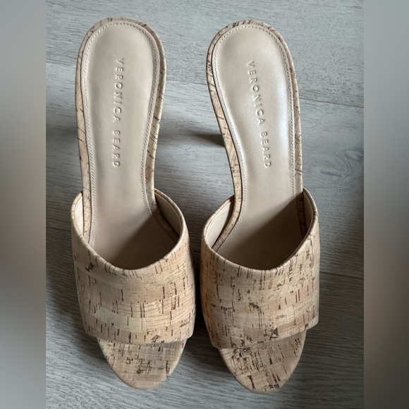 VERONICA BEARD
Dali Cork Slide Platform Sandals size 9 - Picture 8 of 13